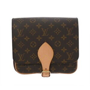 LOUIS VUITTON Authentic Brown Monogram Canvas Shoulder Bag